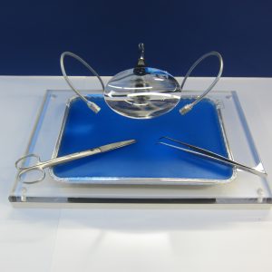 AIMS™ Lab Products Blue Wax Dissection Tray
