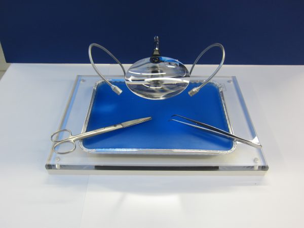AIMS™ Lab Products Blue Wax Dissection Tray